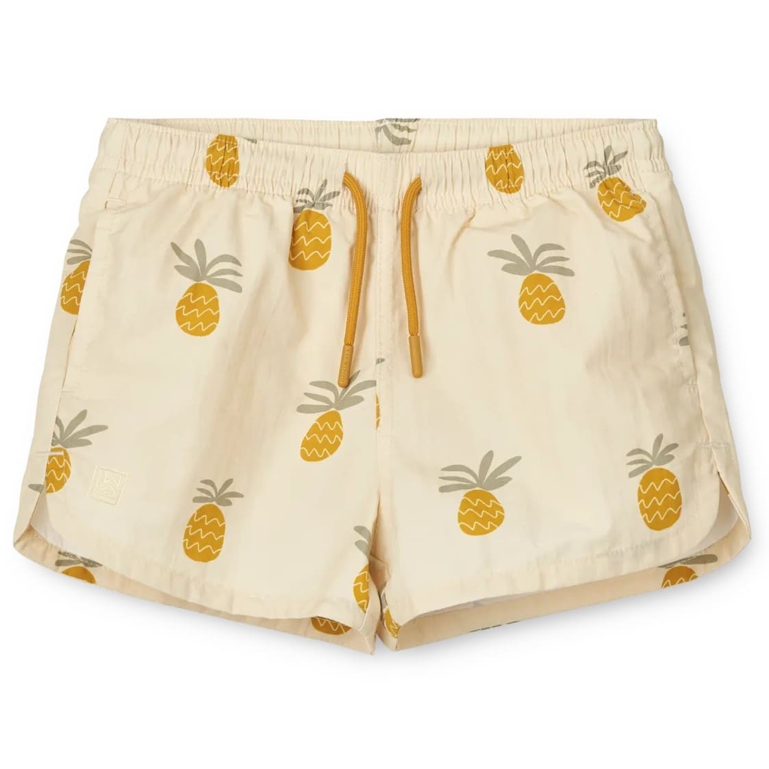 Aiden Printed Board Shorts | Pineapple / Cloud Cream