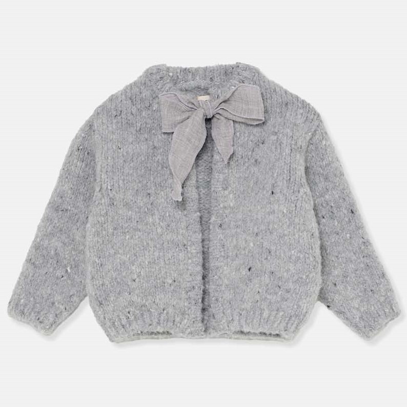 Andrea Flecked Tricot Cardigan
