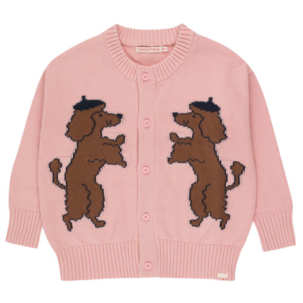 Poodle Mockneck Cardigan