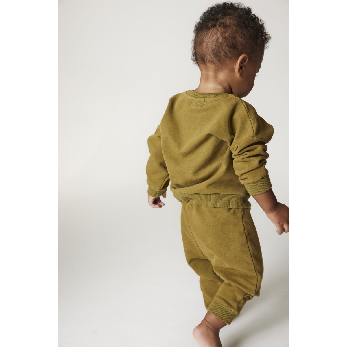 Axel Soft Fleece Sweatshirt & Pants | Green