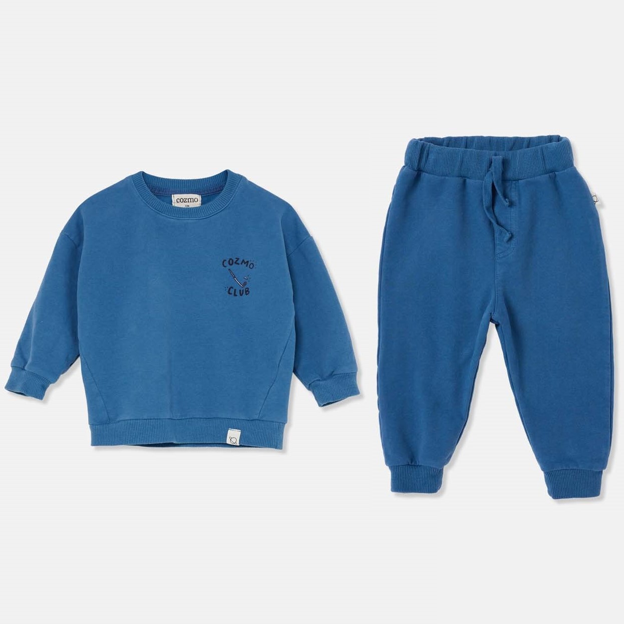 Axel Soft Fleece Sweatshirt & Pants | Blue