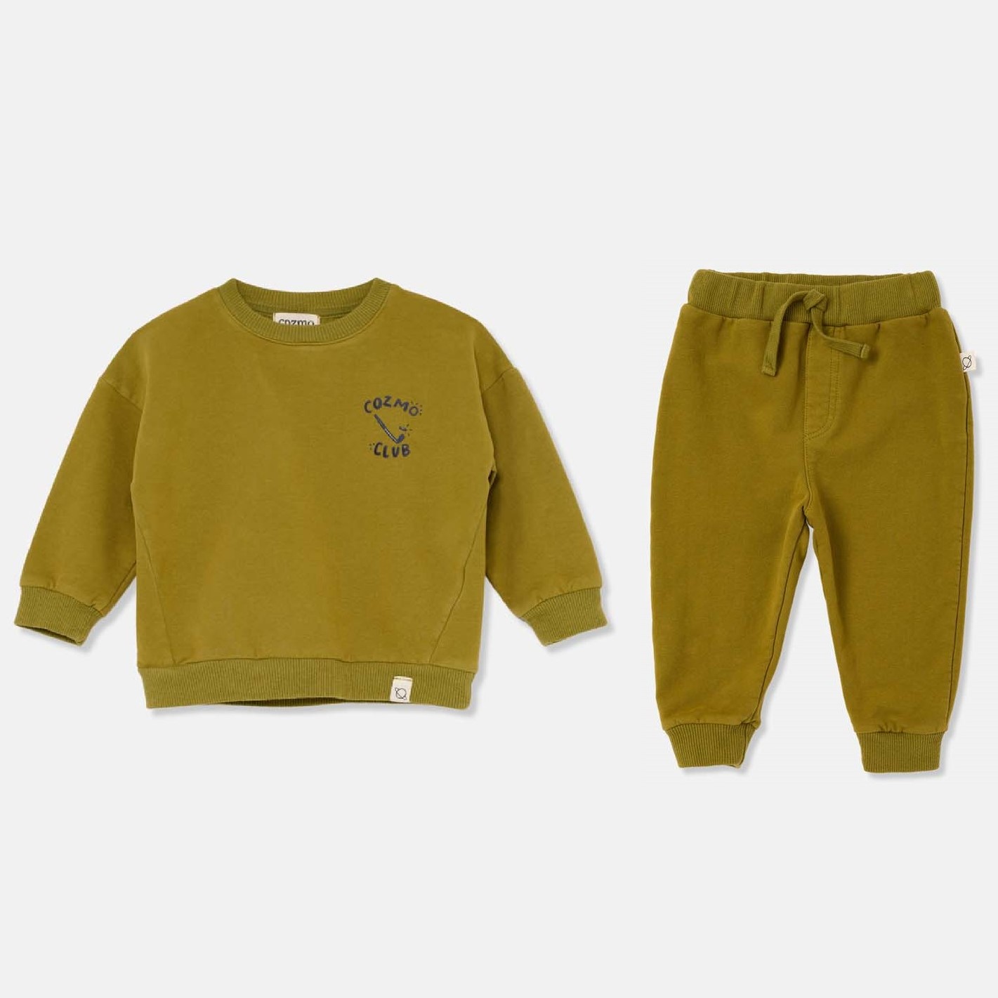 Axel Soft Fleece Sweatshirt & Pants | Green