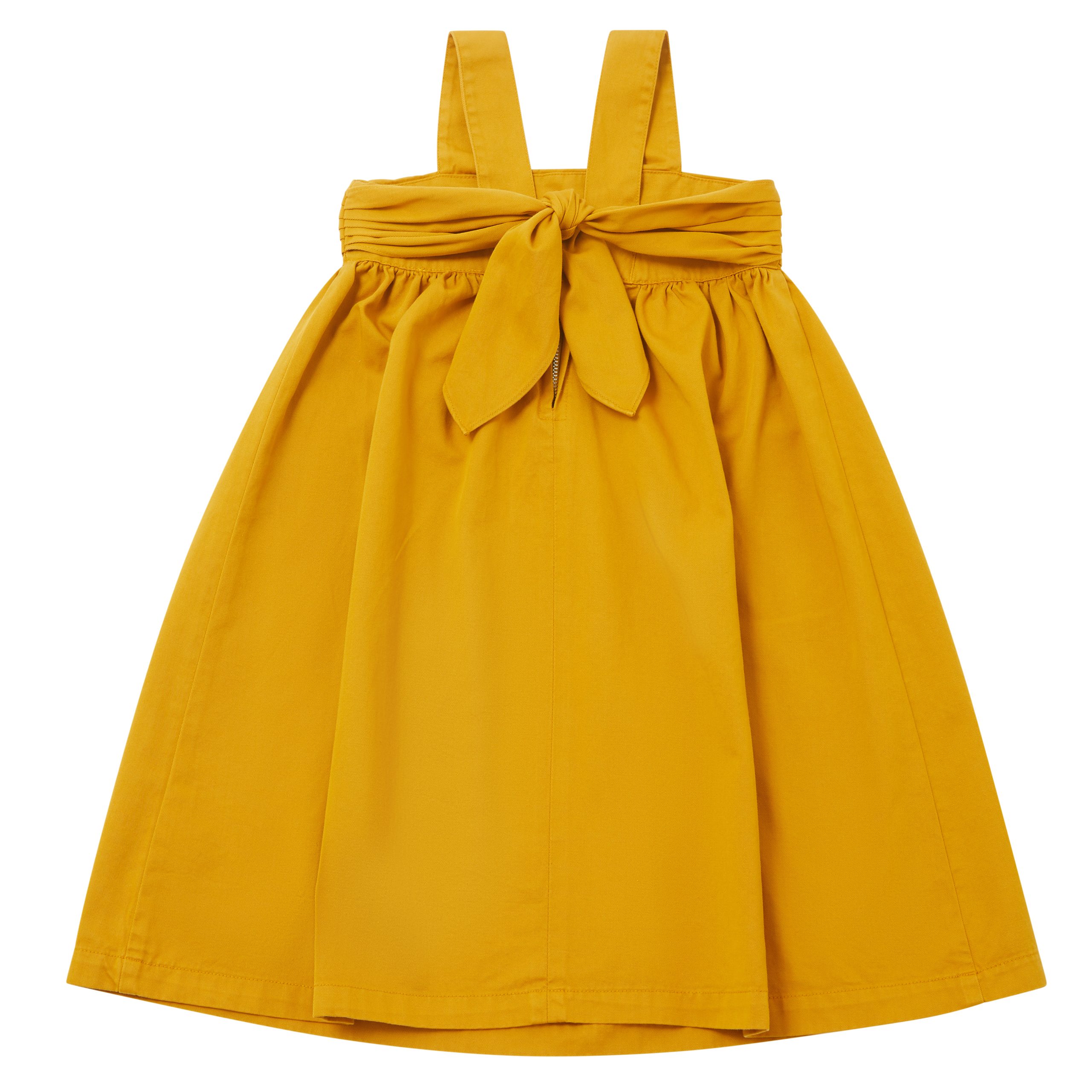 Amelia Dress | Yellow Twill