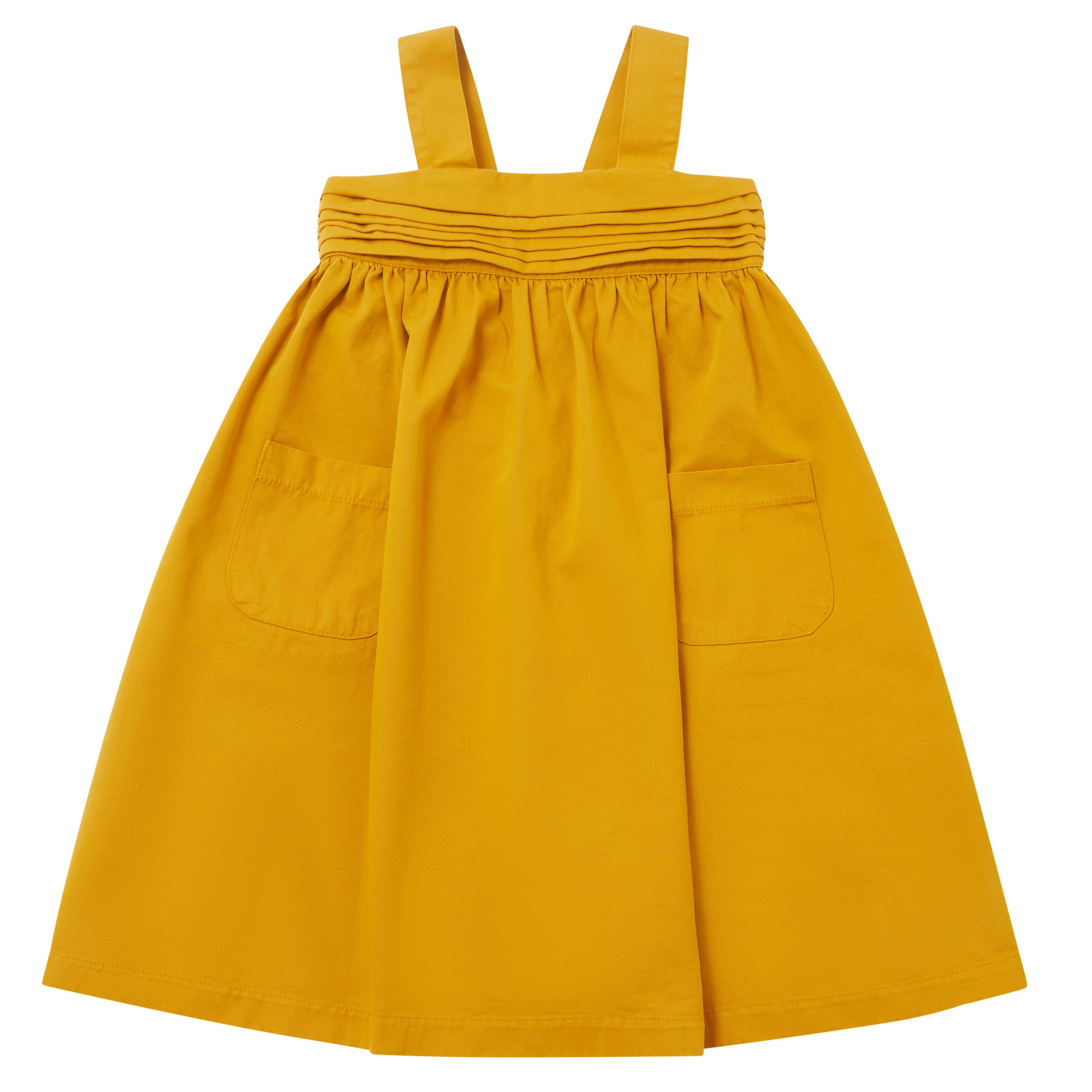 Amelia Dress | Yellow Twill