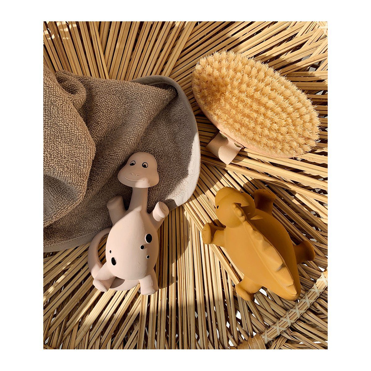 Algi Dino Bath Toys 2 Pack | Rose Mix