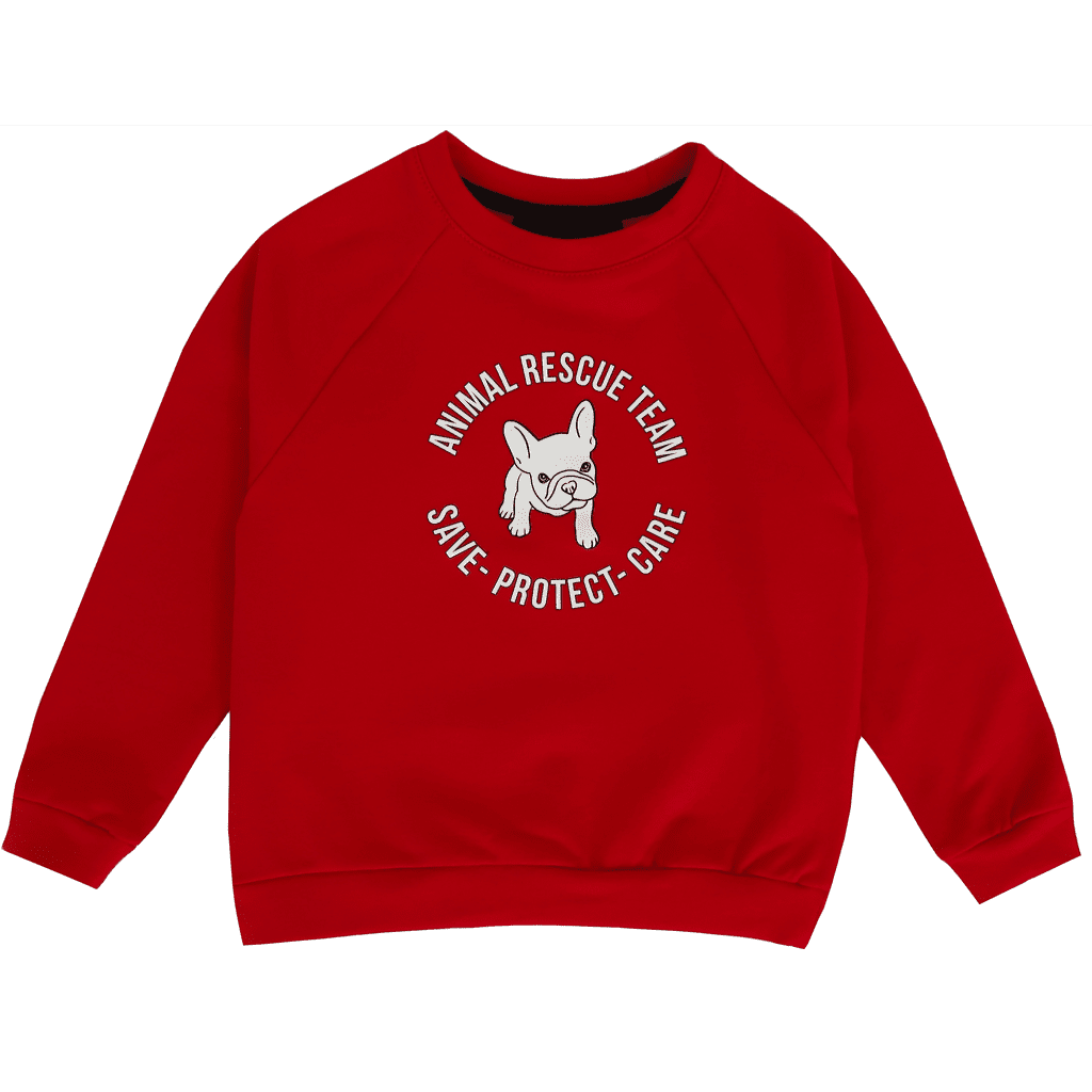 Animal Rescue Sweater & Paper Waist Trousers