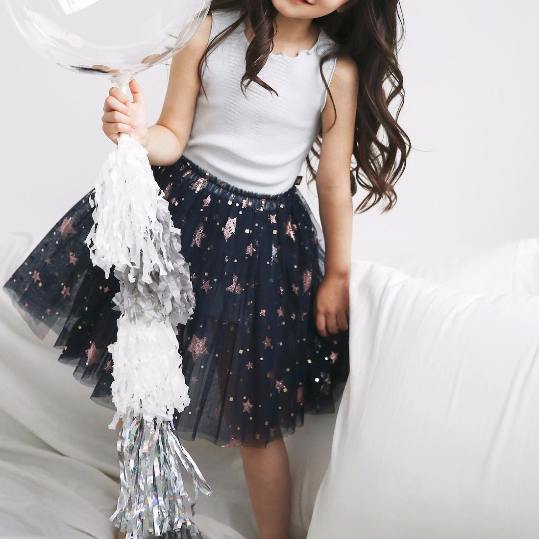Aurora Sparkle Tutu Dress | Navy