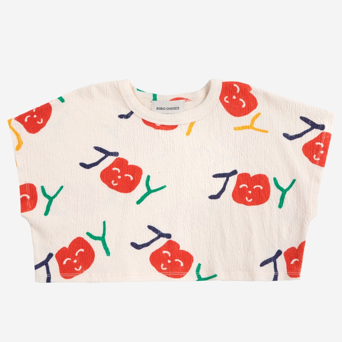 Smiling All Over Cropped T-shirt