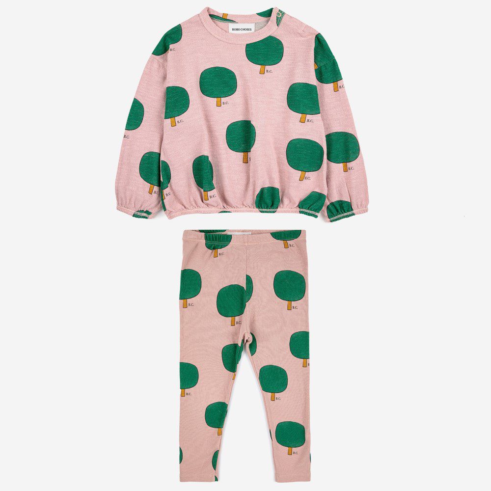 Green Tree T-Shirt & Green Tree All Over Leggings