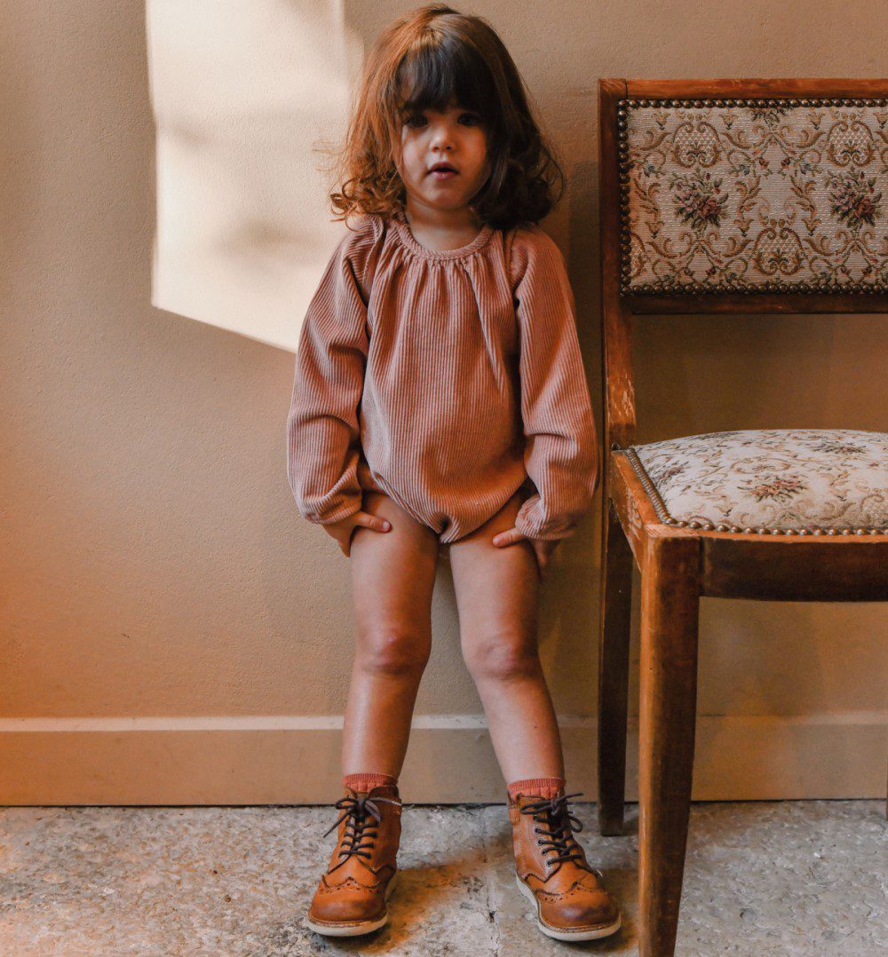 ESMÉE CORDEROY ROMPER | ROSE MAHO