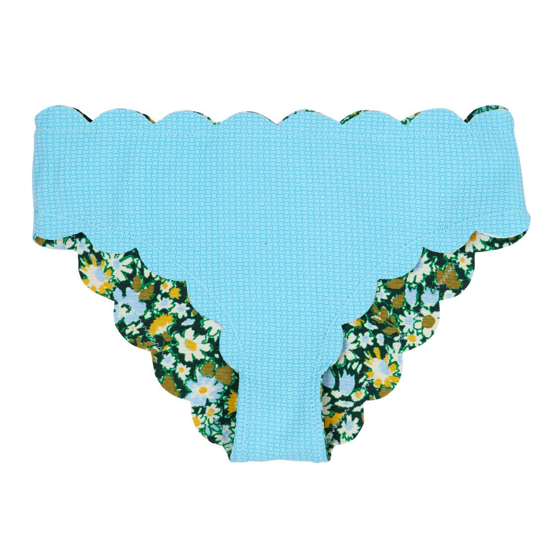 REVERSIBLE Bumby Palm Prints Set Meadow Flower Print Horizon