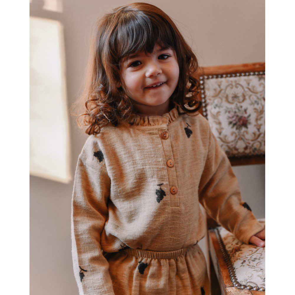 Olympe Blouse & Ami Bloomer | Bronze Grapes