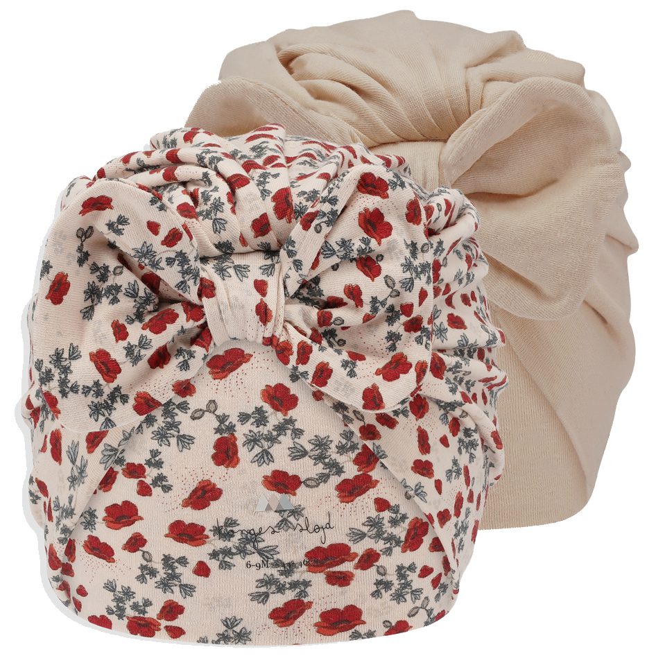 2 Pack Bambi Bonnet | Poppy/Brazilian Sand