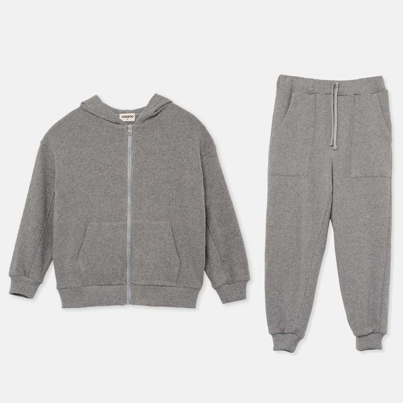 Bruc Knit Sweater & Omar Knit Pants | Grey