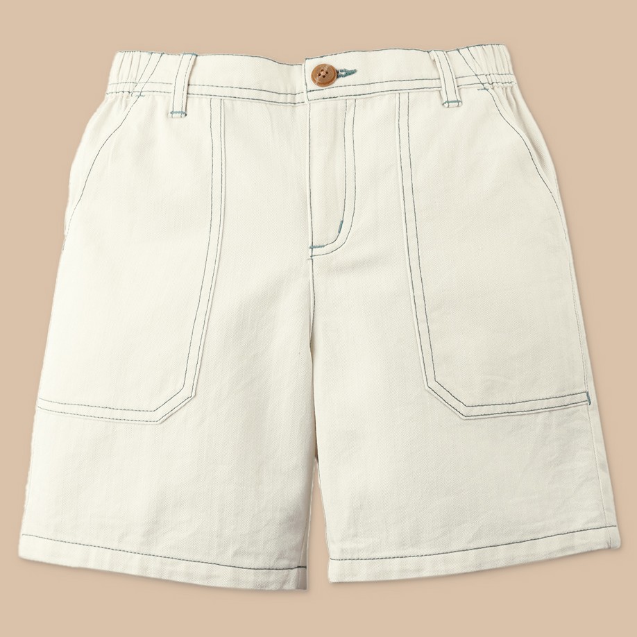 Santino Bermuda Shorts W/ Contrast Stitching