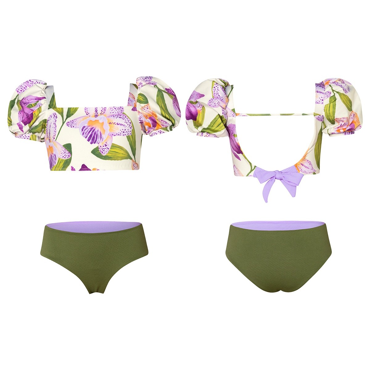 Orquideas Anggie Crudo Bubble Bikini