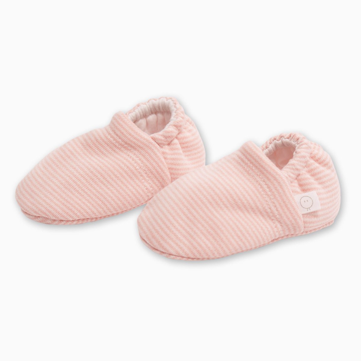 Baby Booties | Blush Stripe