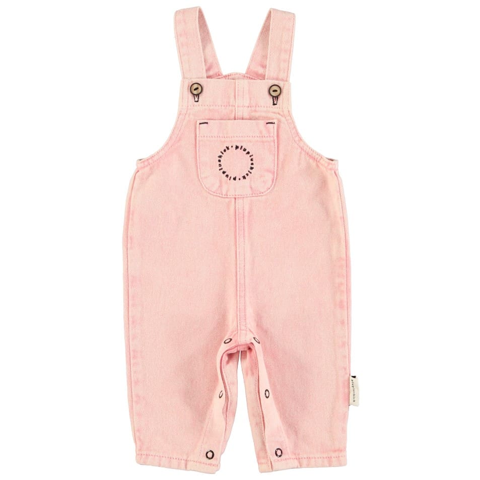 Baby Dungarees | Washed Pink