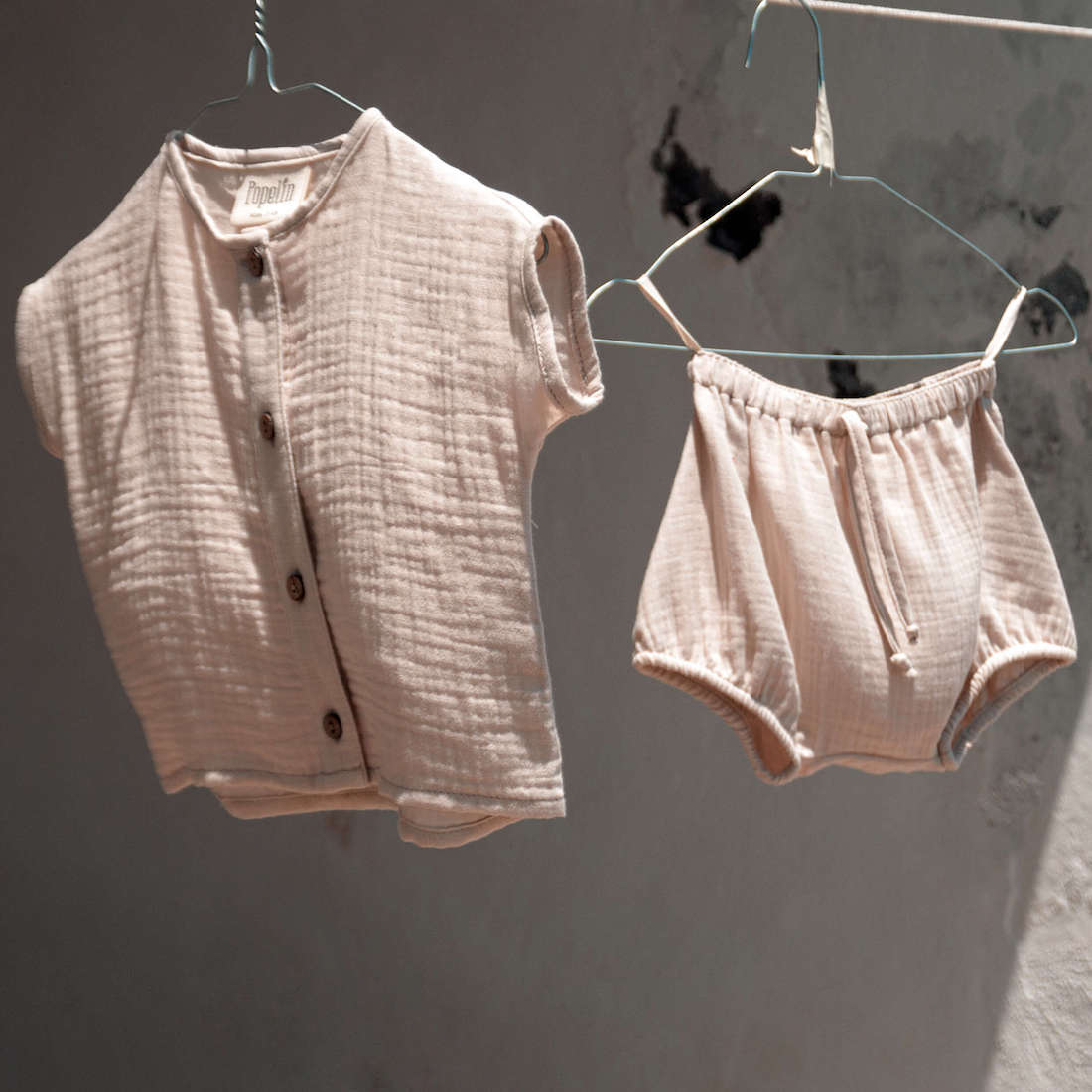 Bambula Shirt & Culotte | Beige