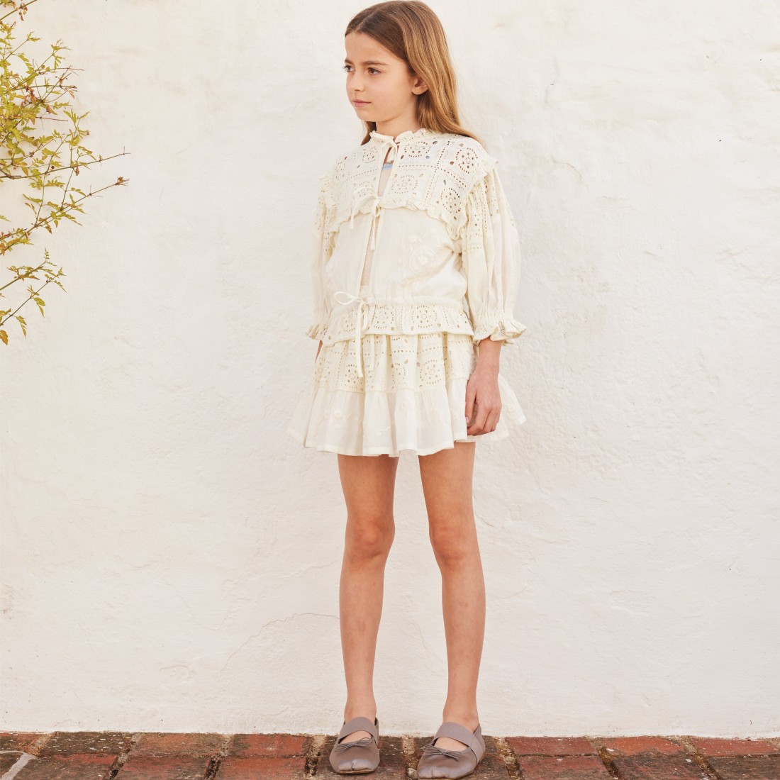 Amara Blouse & Skirt | Pearl Dream