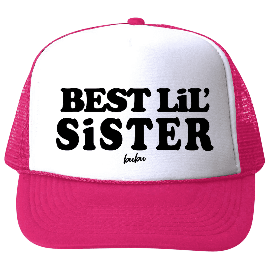Best LiL' Sister Hat | Hot Pink