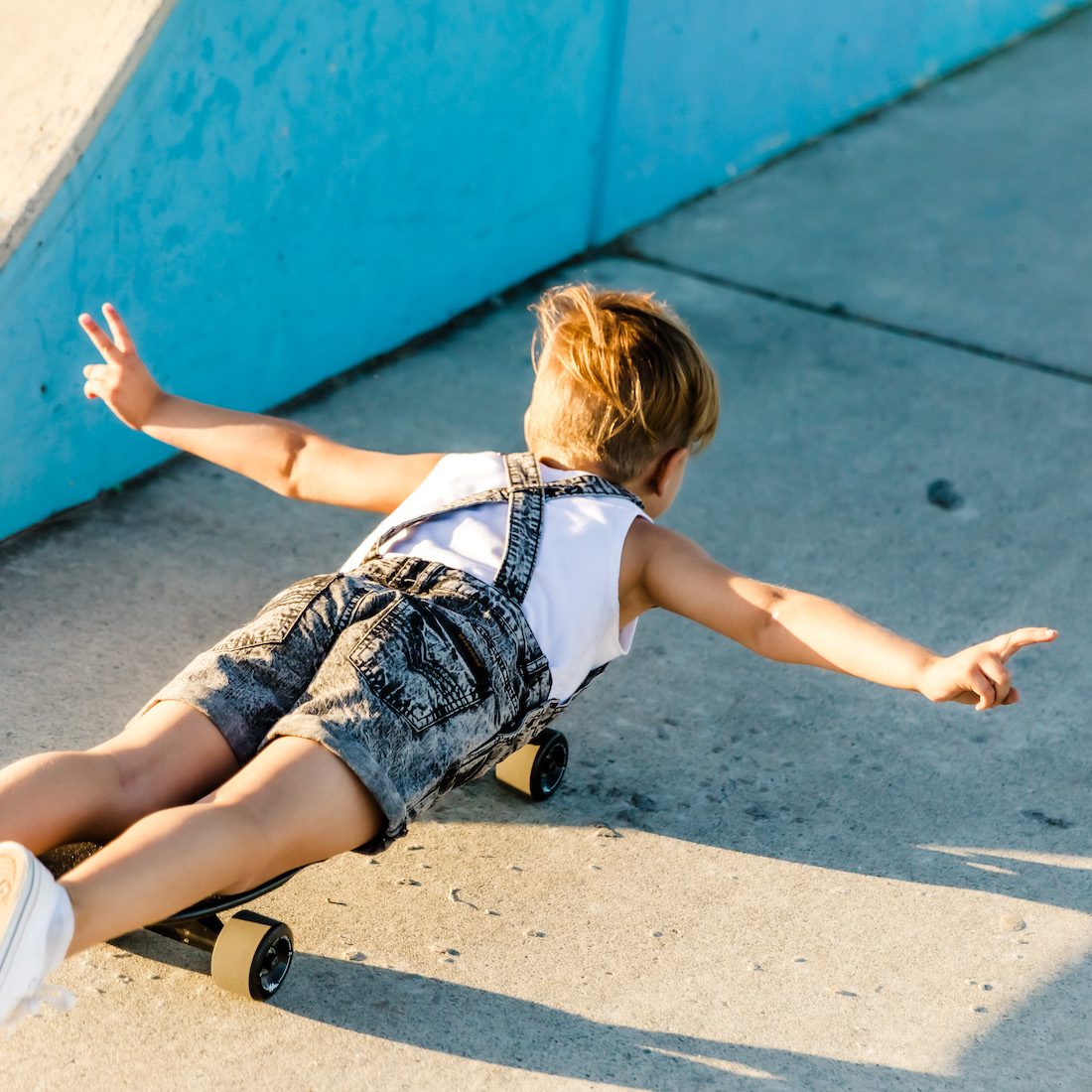 Black Denim Overalls