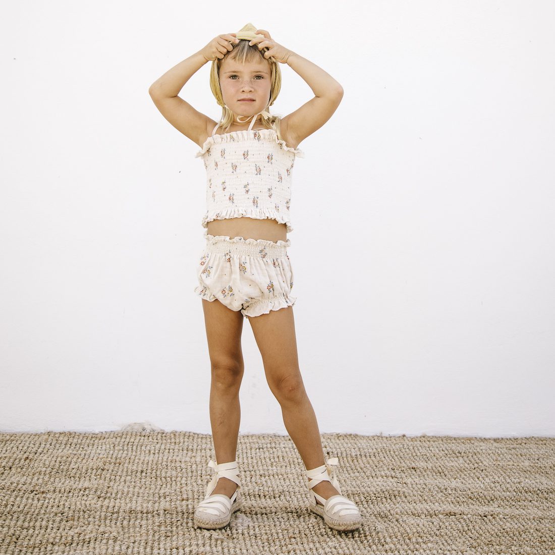 Blanca Smocked Top & Smocked Baby Bloomer