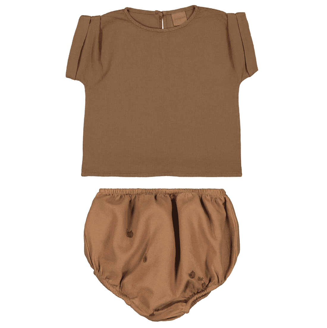 Blouse Praslin Cafe & Bloomer Ami Mocha Figues