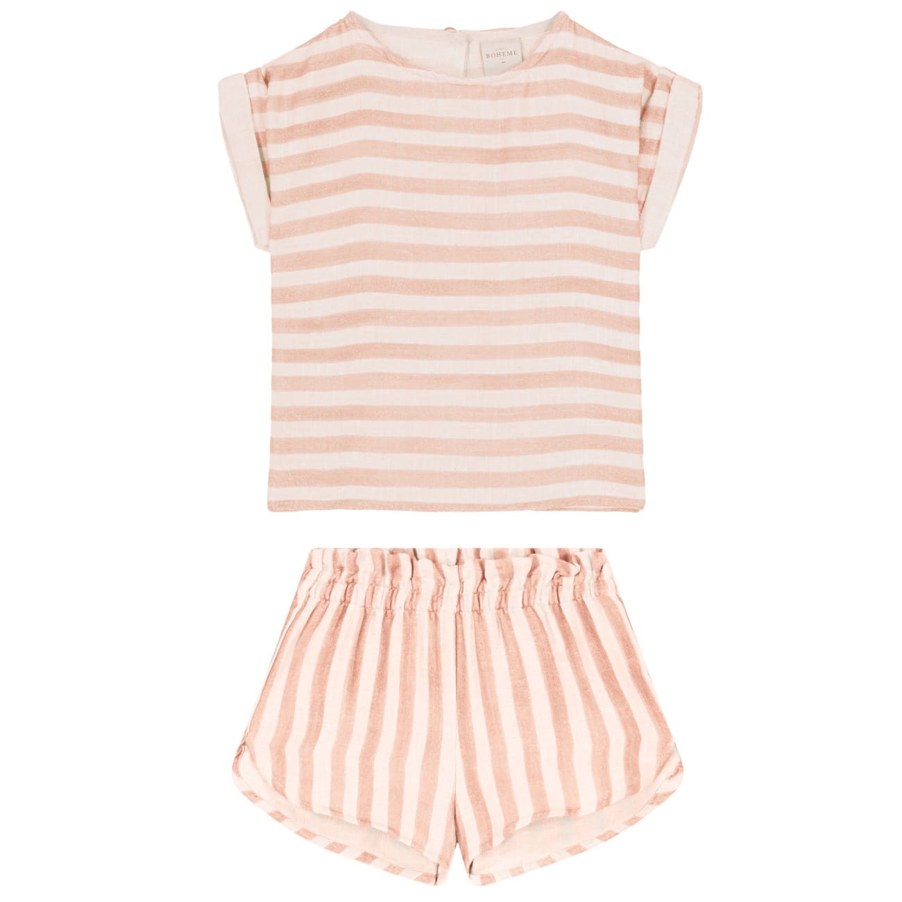 Blouse Praline & Shorts Georgette