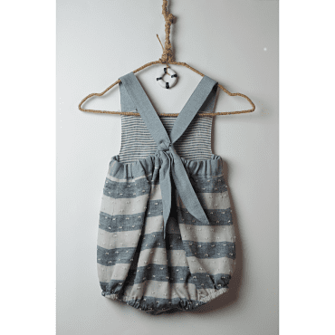 Blue Reversible Dungarees