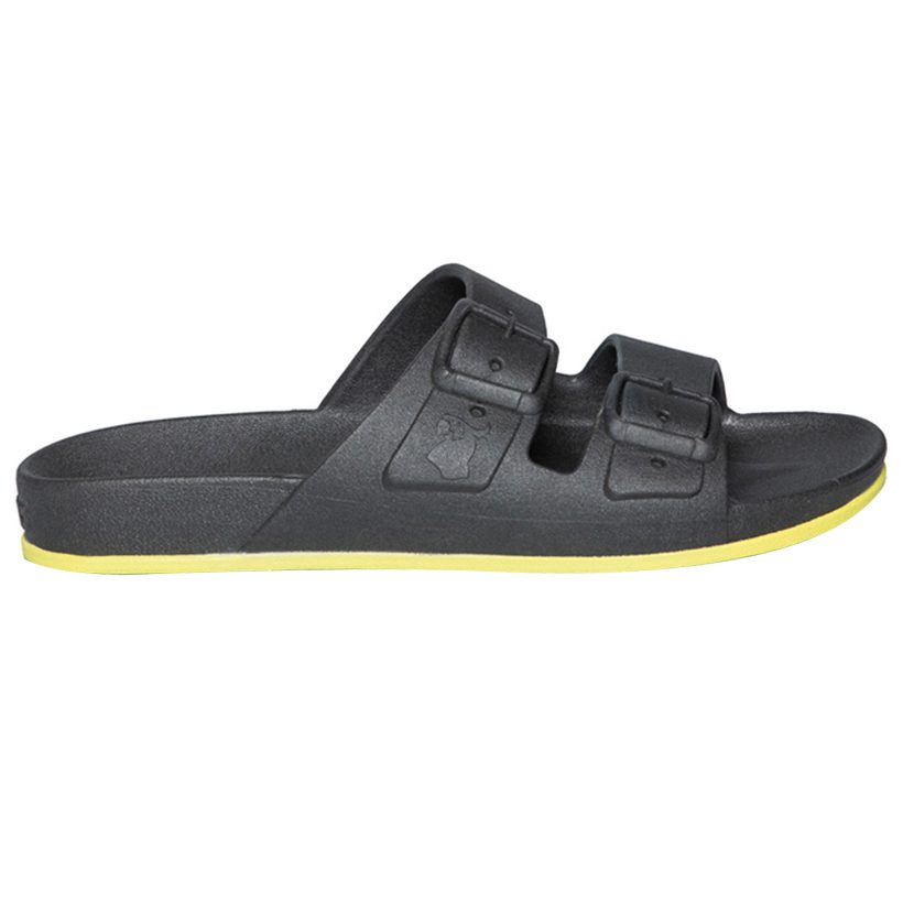 Brasilia Carbone Grey Yellow Flou