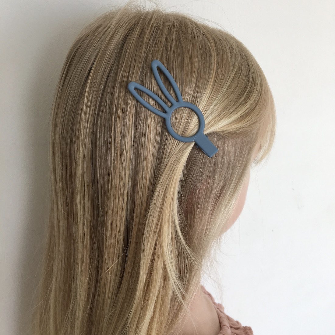 Bunny Barette Hair Slide Clip