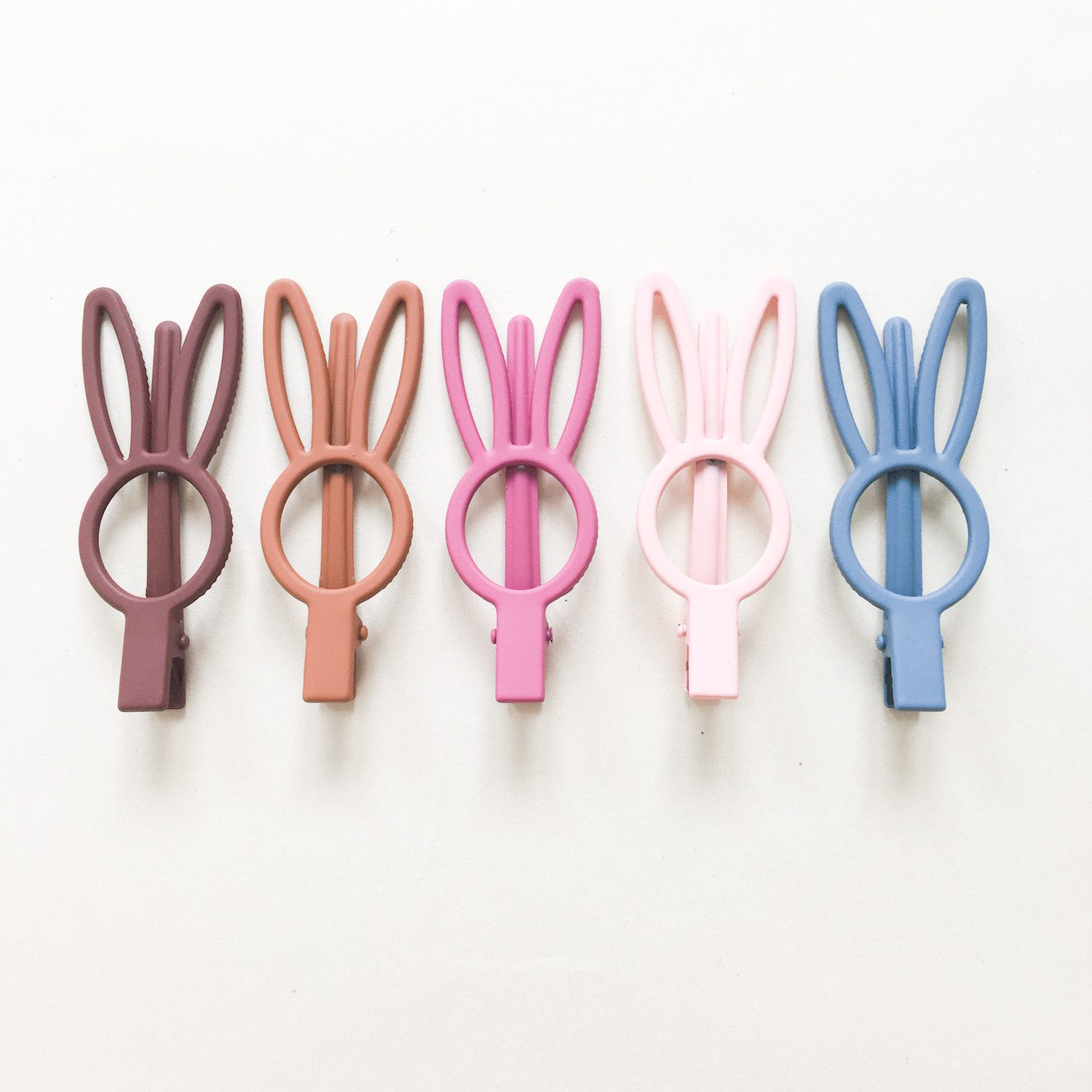 Bunny Barette Hair Slide Clip