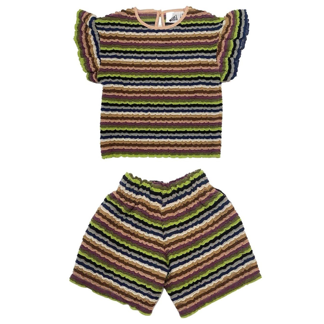 Crochet Ruffle Top & Short