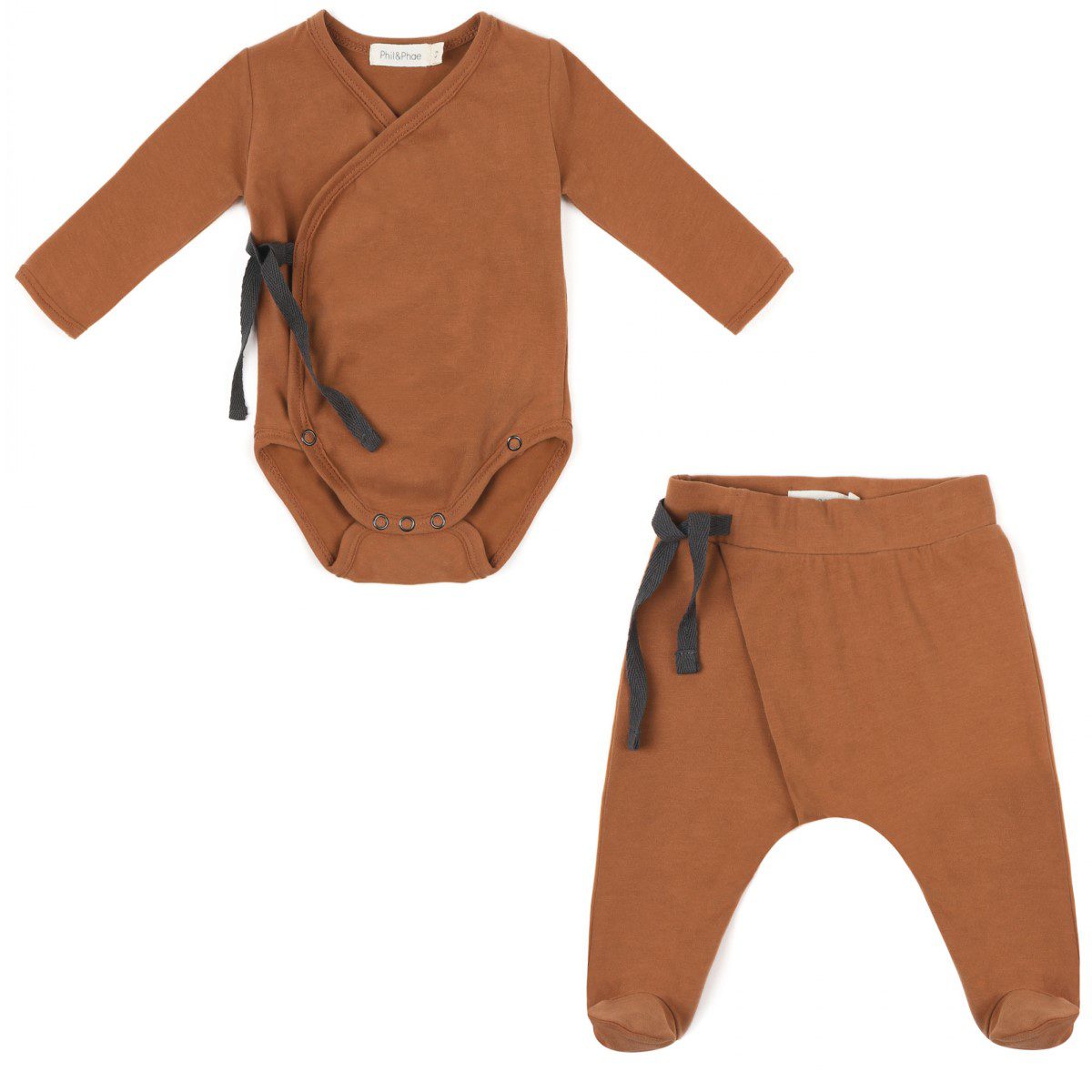 Cross-Over Body L/S & Harem Footies | Hazel