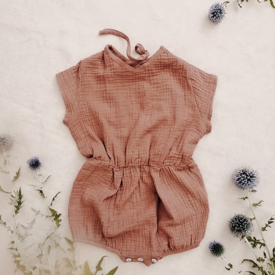 Caramel Coquillage Romper