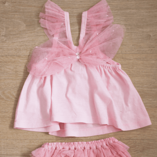 ChaCha Two Piece Fairy Wings Set | Cotton Candy