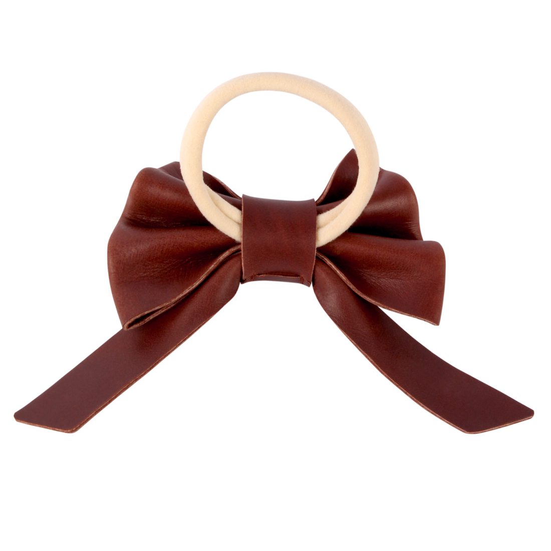 Cinty Hairtie | Burgundy Classic Leather