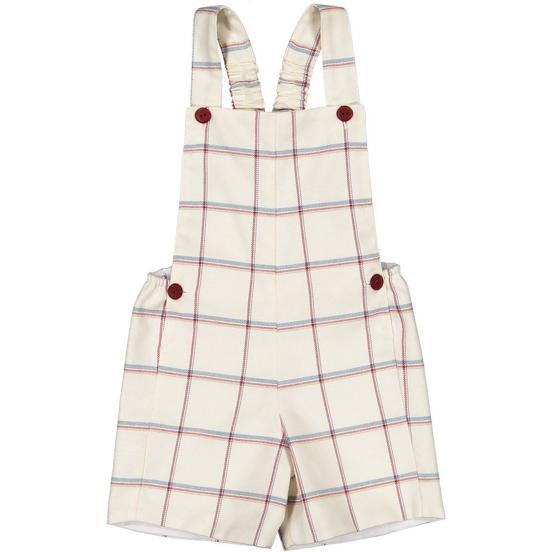 White Chritmas Boy Overall & Classic Shirt