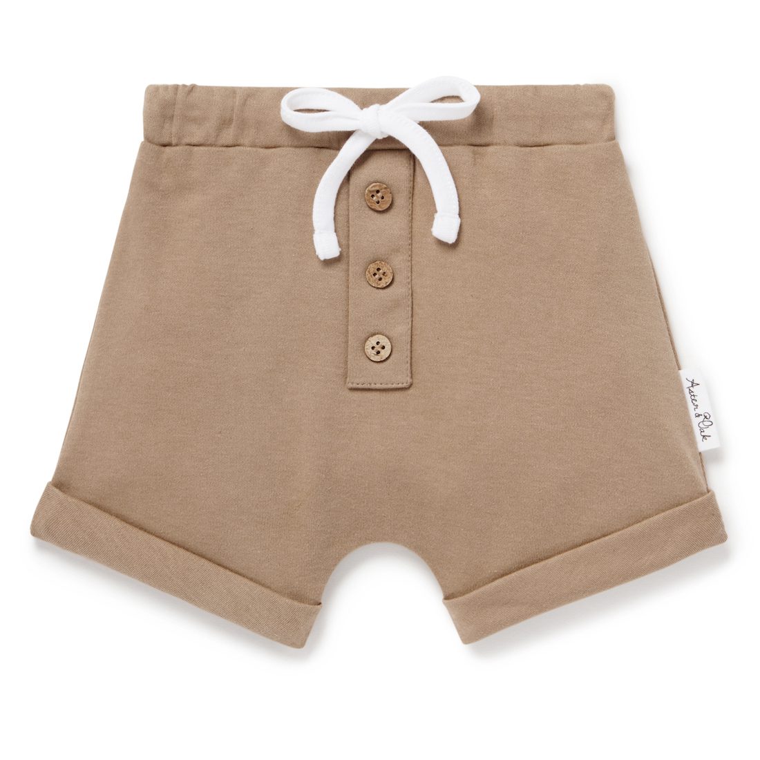 Clay Singlet Onesie & Button Shorts