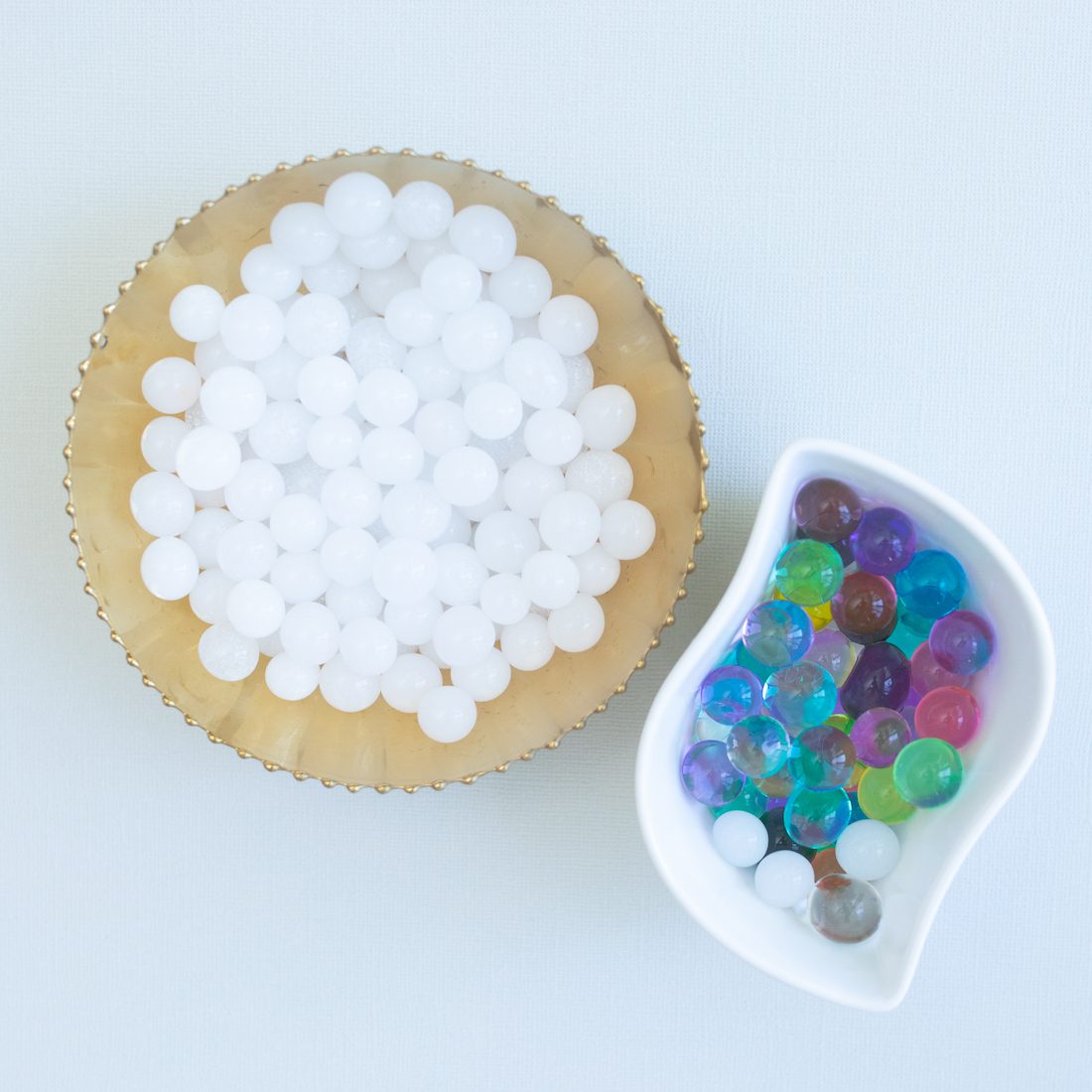 Colour Water Beads | 10g - Approx 500 water beads | White