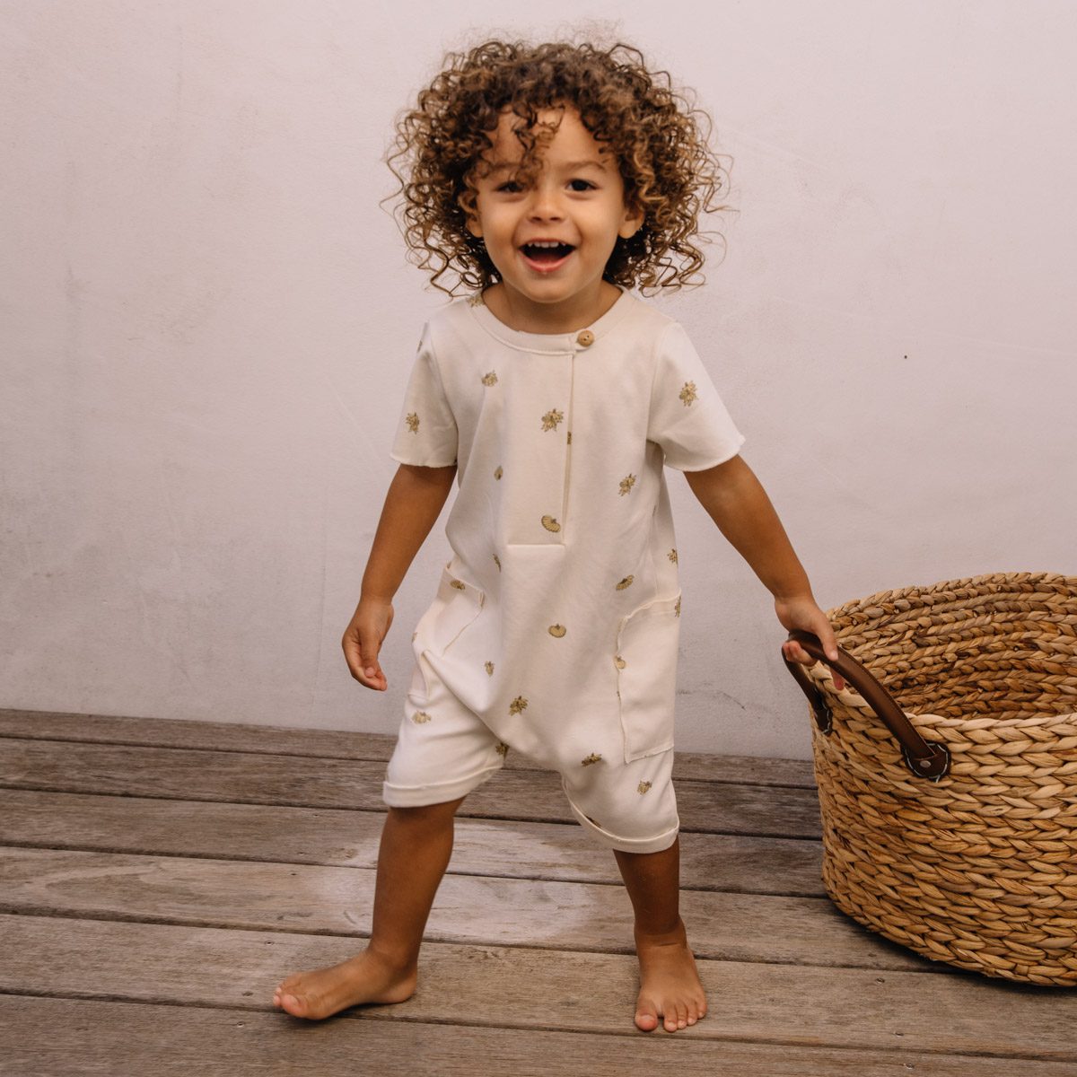 Aime Jumpsuit | Ecru Banana