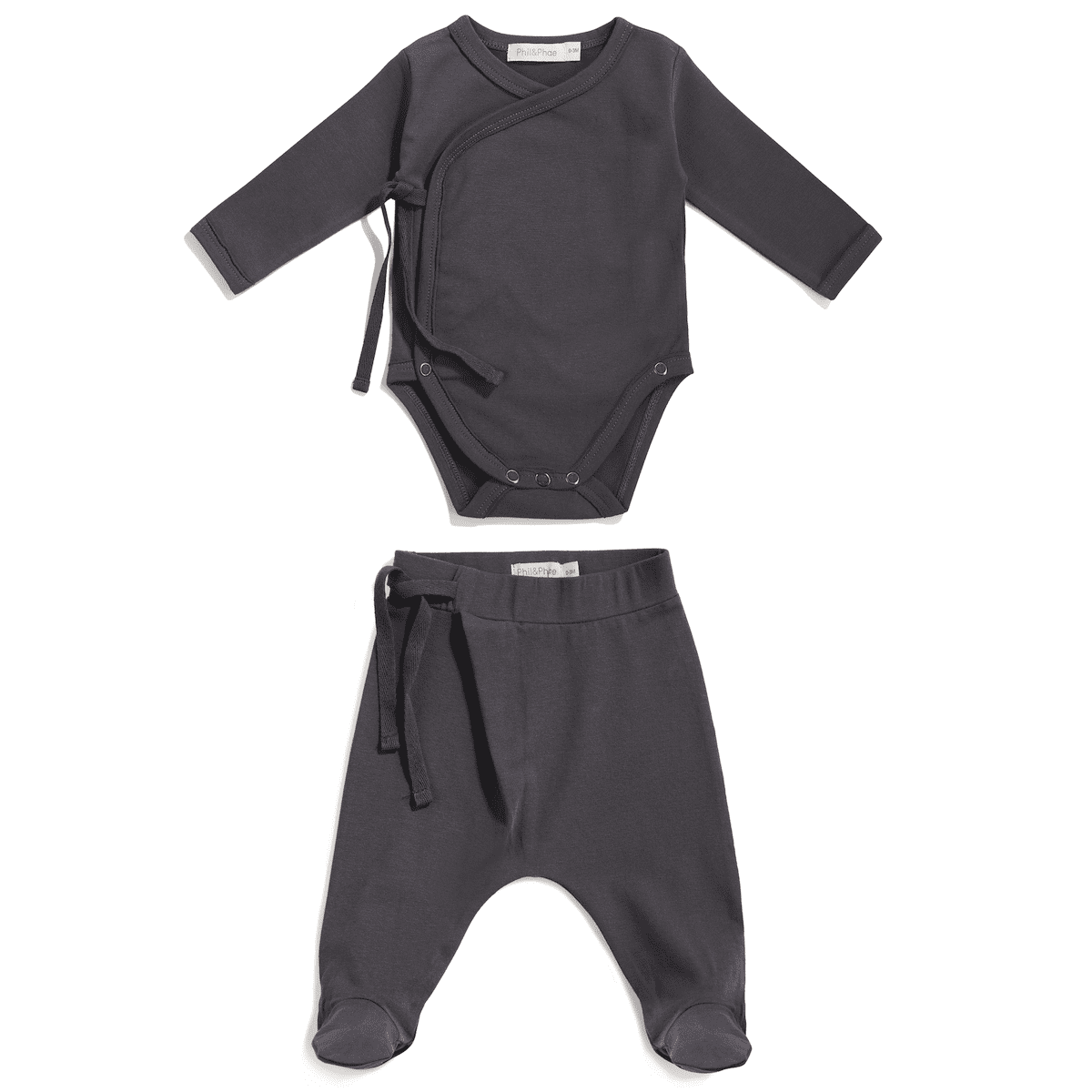 Cross Over Body & Harem Footies | Graphite