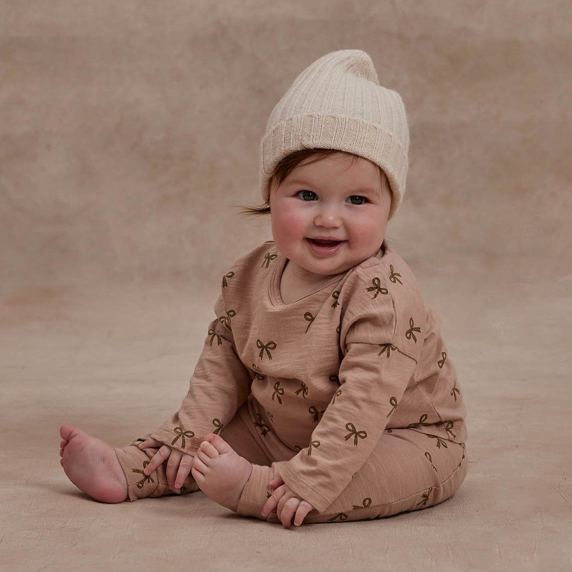 L/S Sleeve Top & Slouch Pants | Bows