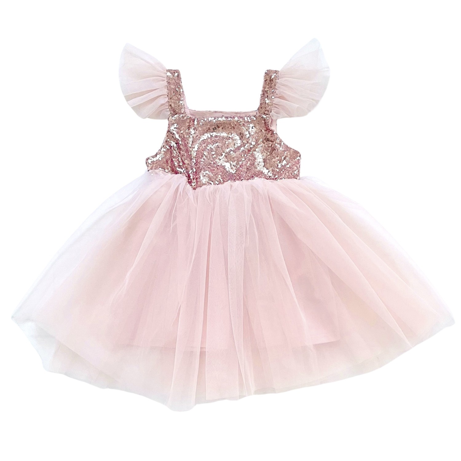 Sequin Glitter Galaxy Tutu Dress | Pink
