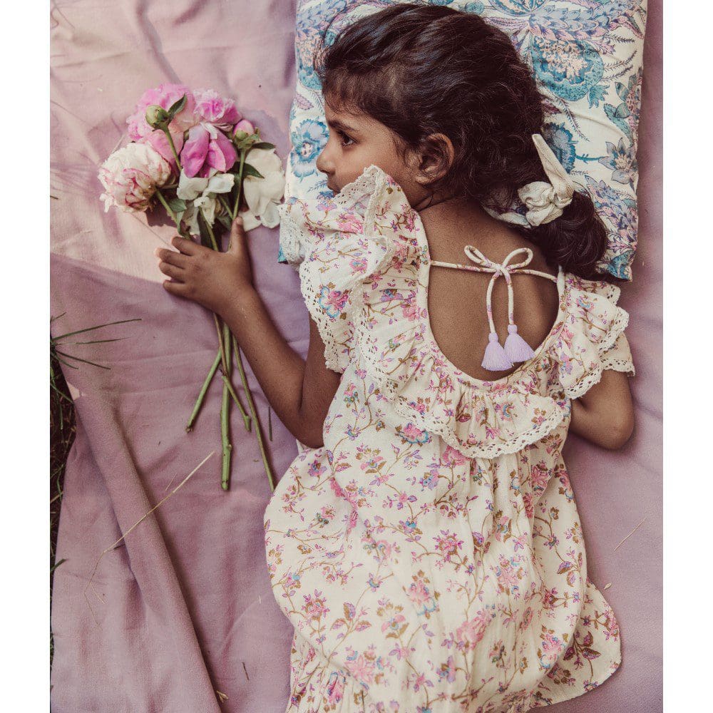 Dress Natiya | Cream Bucolia Fields