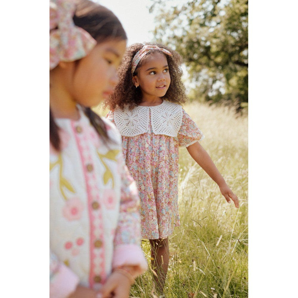 Dress Warisa | Pink Sweet Pastel