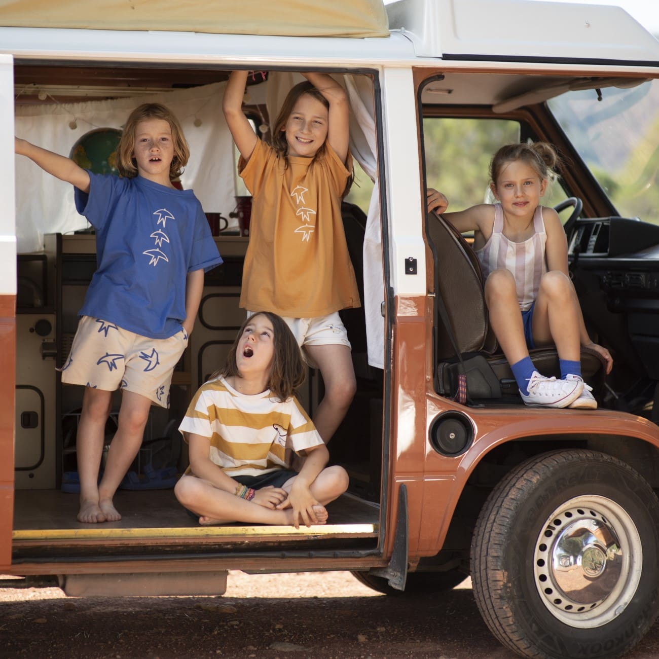 Tshirt Stripes & Shorts Klein