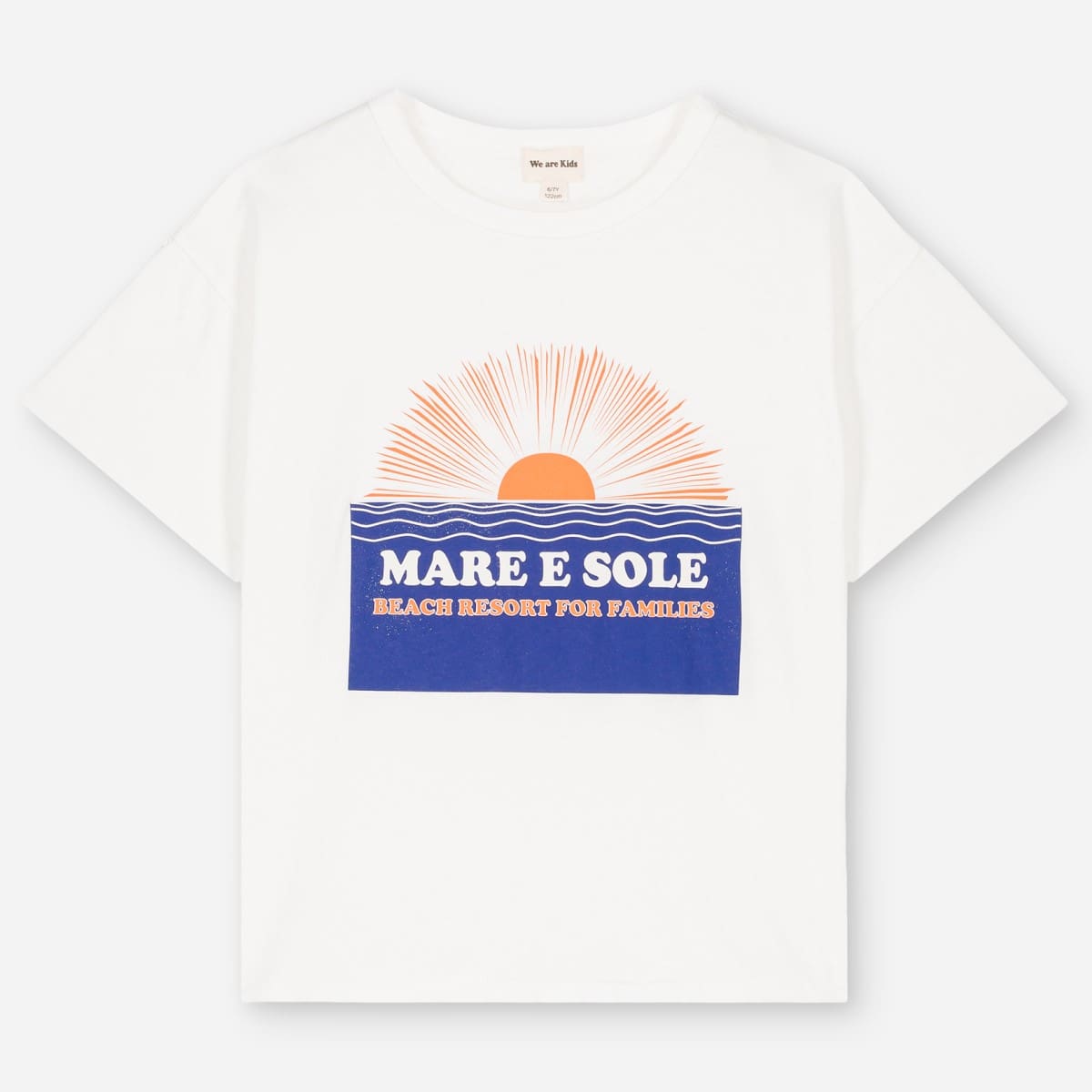 Dylan 'Mare E Sole' T-Shirt | White