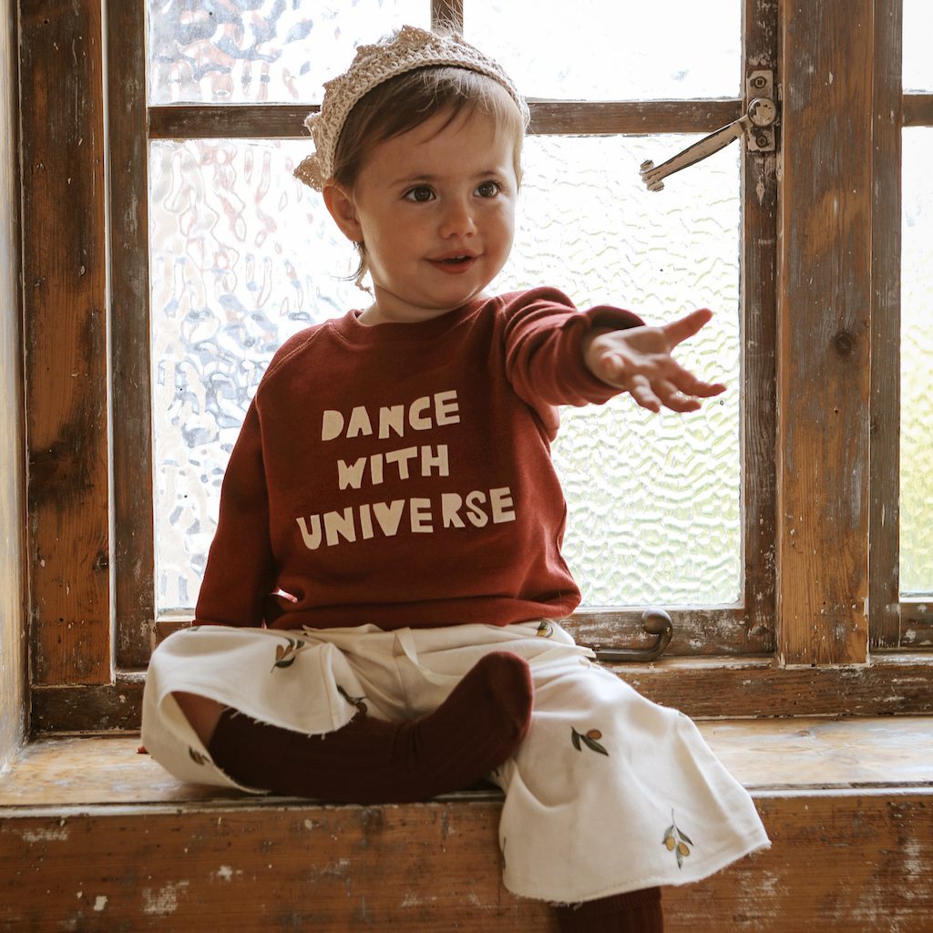 Dance With Universe Burgundy Jersey